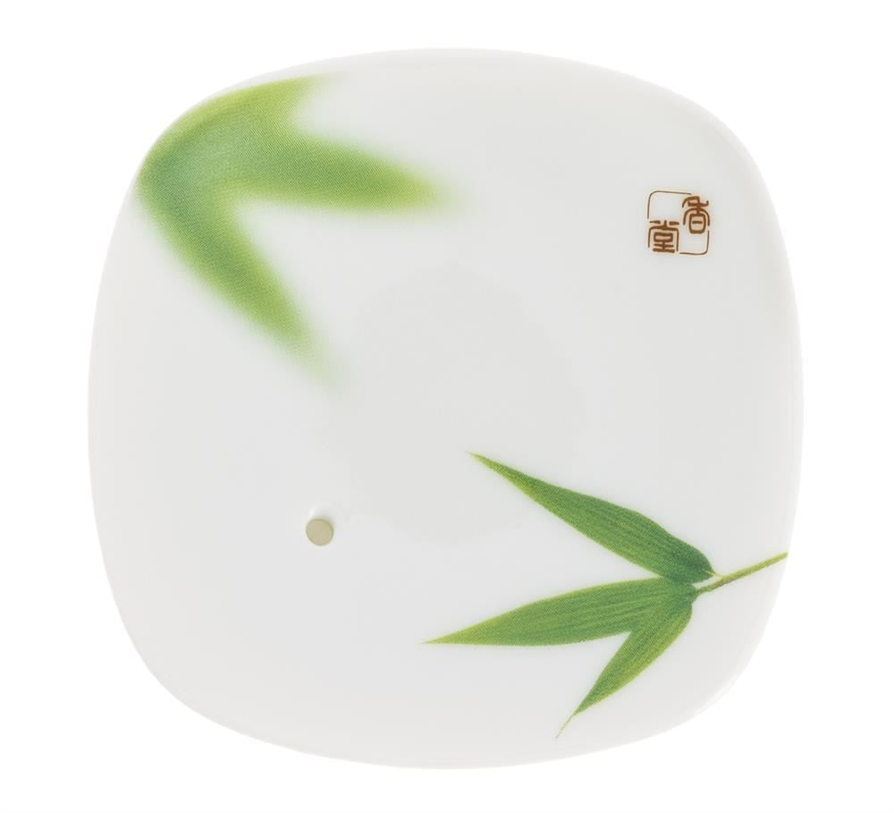 Nippon Kodo Yume No Yume Incense Holder - Bamboo Leaf 8 x 8 cm