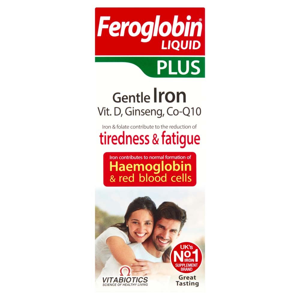 Vitabiotics Feroglobin Plus Liquid - 200ml