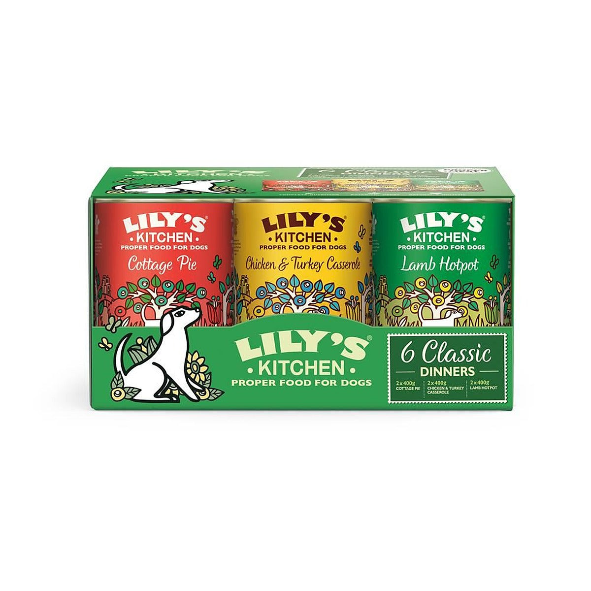 Lilys Kitchen Dog Classics Multipack 6x 400g