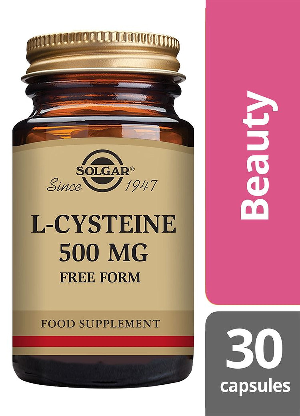 Solgar L-Cysteine 500 mg - 30 Vegicaps - image 2