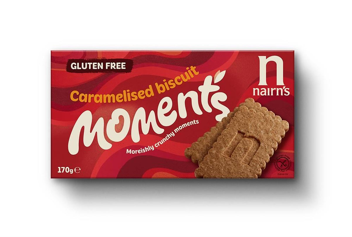 Nairns Nairn's Gluten Free Caramelised Biscuit Moments 170g