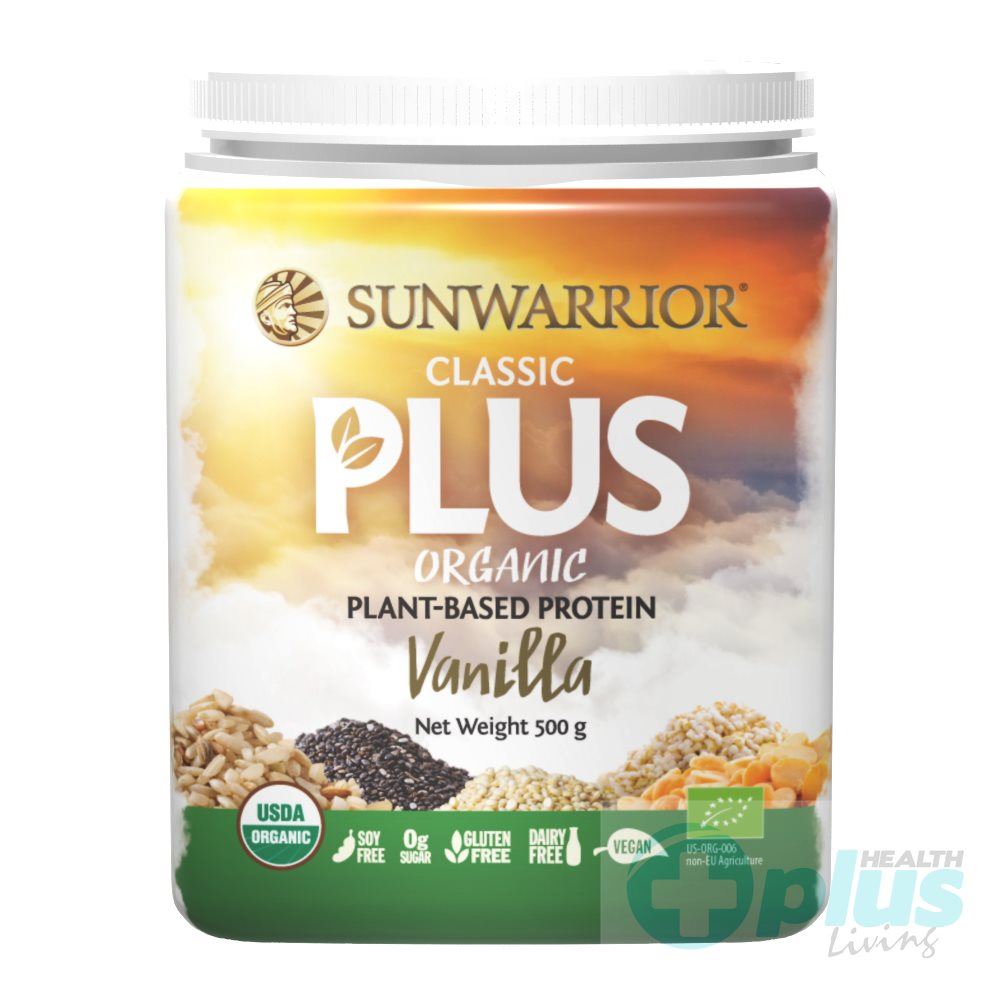 Sunwarrior Classic Plus Protein Powder - 500g