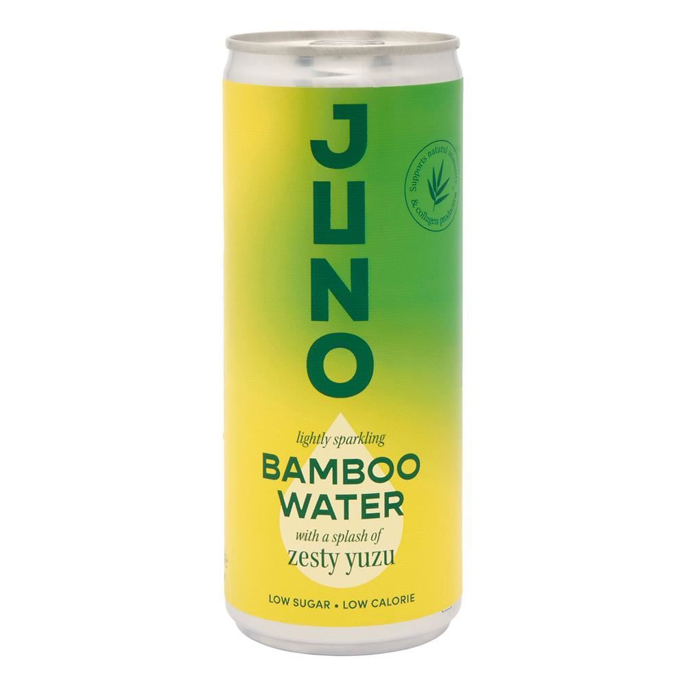 Juno Bamboo Water Zesty Yuzu Juno Bamboo Water 250ml - 6 Pack