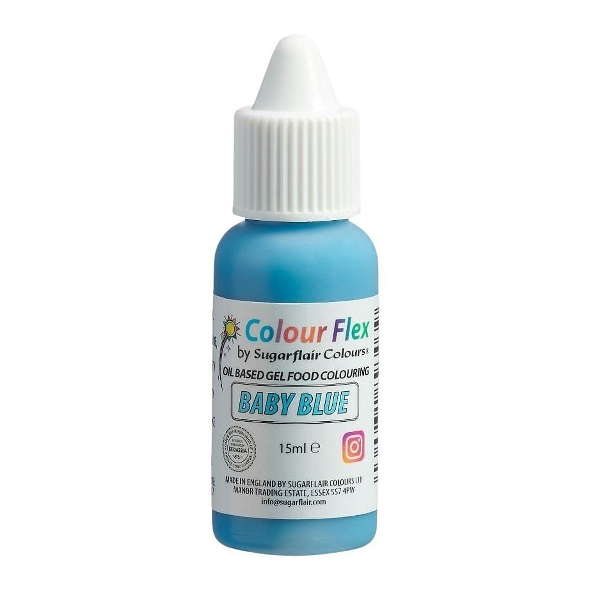 Sugarflair Colour Flex Oil Based Food Colouring Gel 15ml - All Colour - image 17