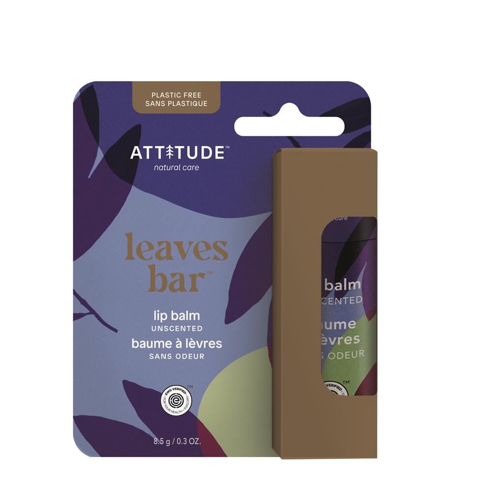 Attitude Plastic-Free Lip balm UNSCENTED 85g
