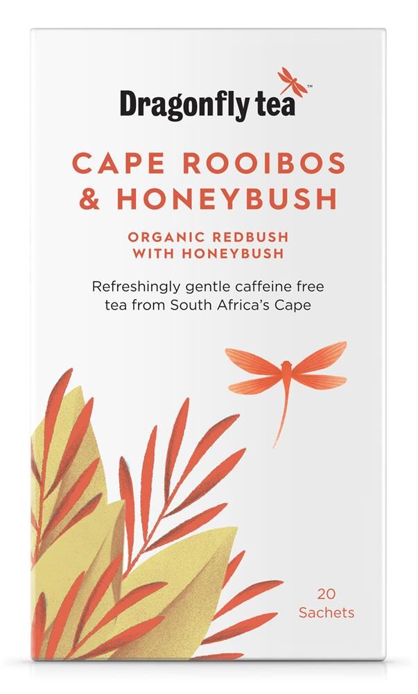 Dragonfly Tea Organic Cape Rooibos & Honeybush 20 Tea bags