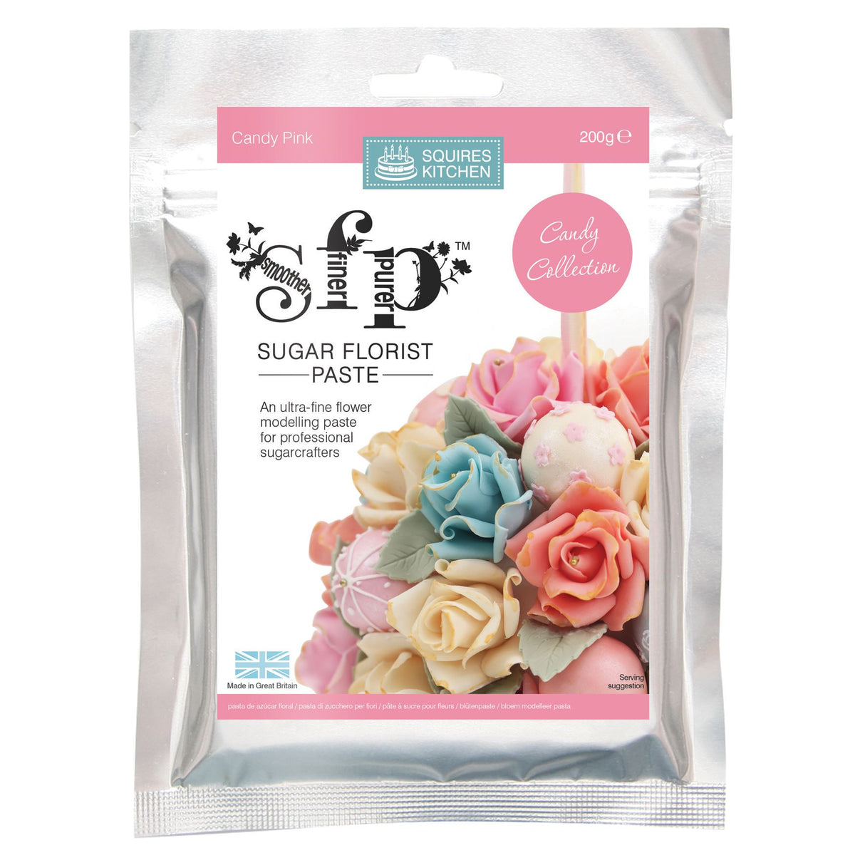 Squires Kitchen SFP Sugar Florist Paste Cake Decorating - All Shades