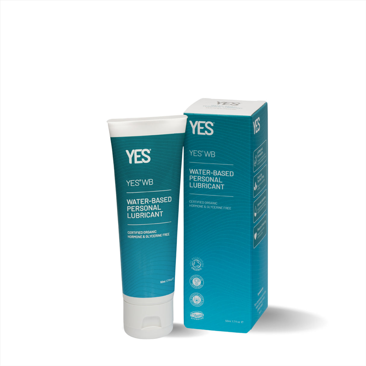 YES WB Organic Water Based Personal Lubricant
