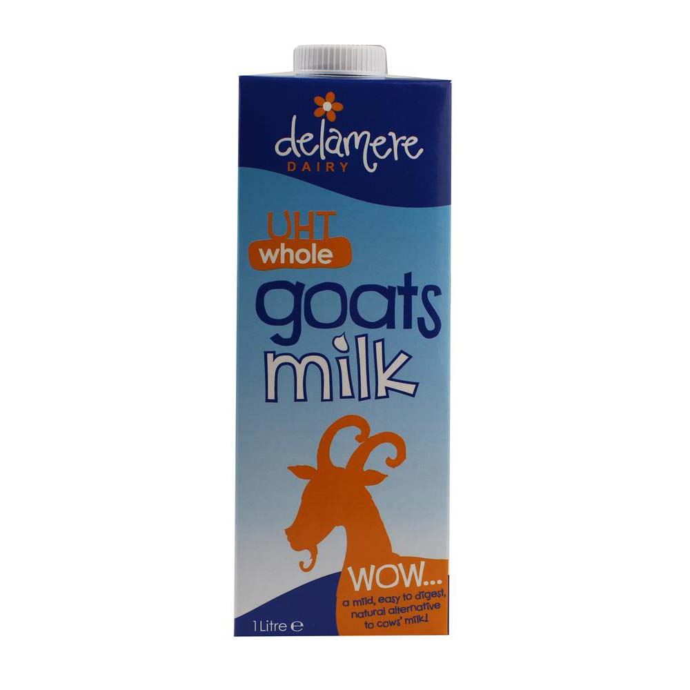 Delamere Dairy UHT Whole Goats Milk 1L