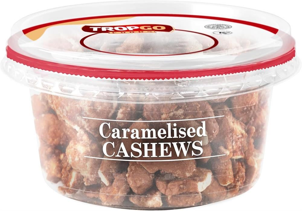 Tropgo Foods Tropgo Caramelised Cashews 180g