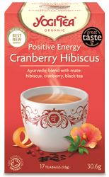 Yogi Tea Positive Energy Cranberry Hibiscus 17 Bags