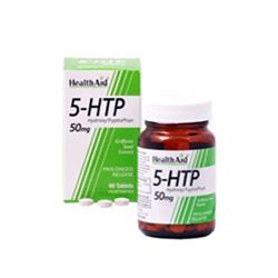 HealthAid 5-HTP 50mg Prolonged Release 60 Tablets