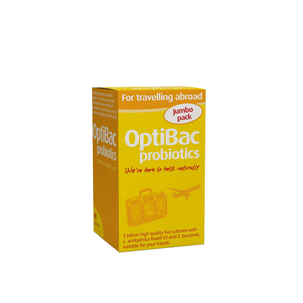 OptiBac Probiotics | Travel Abroad | 20 - 60 Capsules