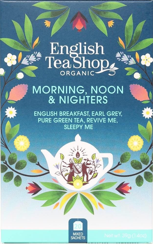 English Tea Shop Morning Noon and Nighters Tea 20 Bag