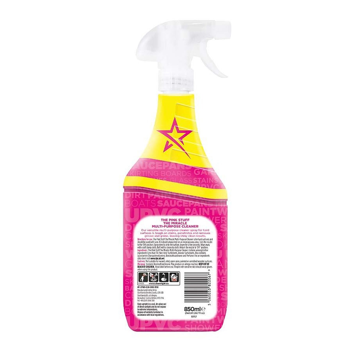 The Pink Stuff Miracle Multi-Purpose Cleaner 850ml - image 2