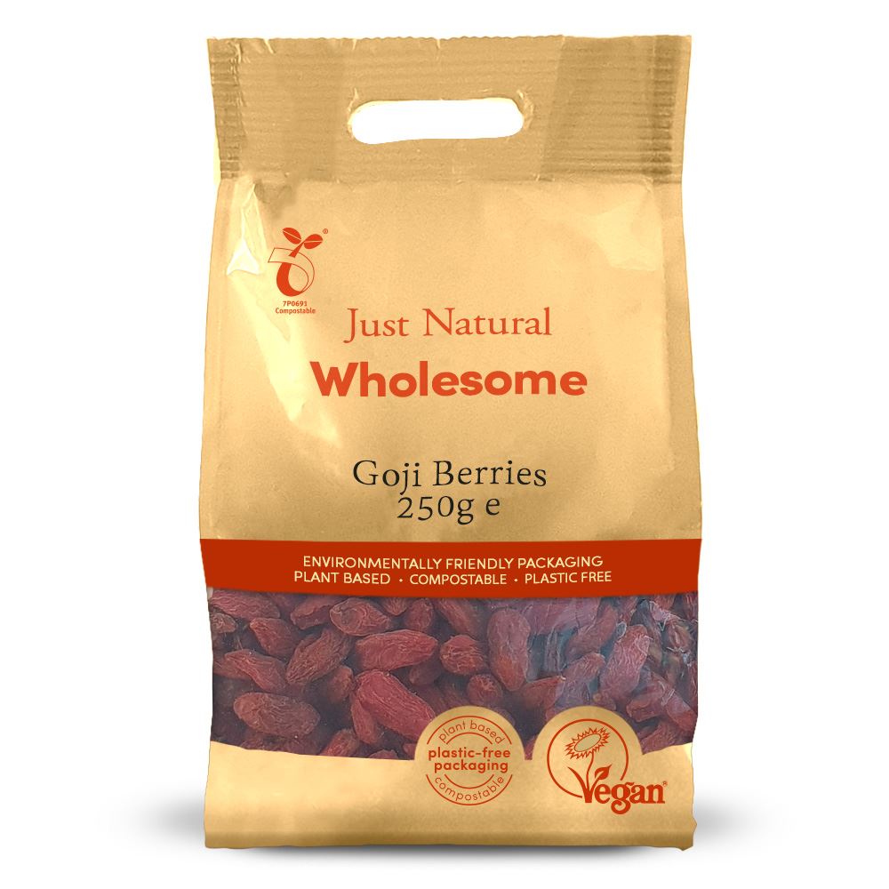 Just Natural Wholesome Goji Berries 250g