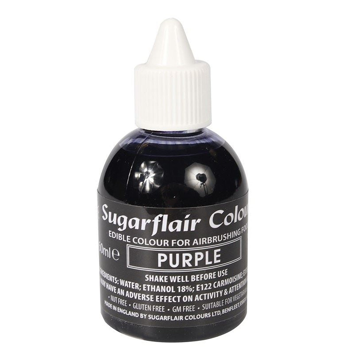 Sugarflair AIRBRUSH Edible Liquid Colours - 60ml All Shades - image 3