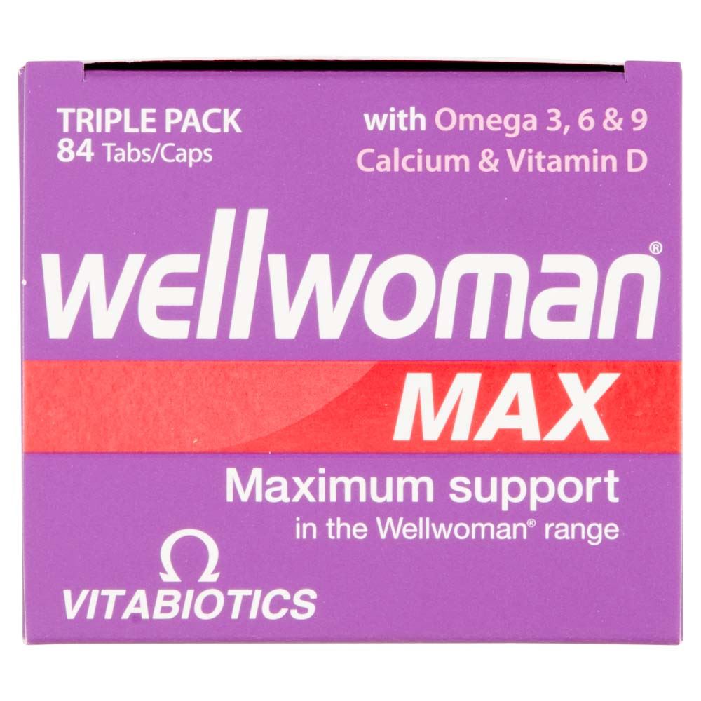Vitabiotics Wellwoman Max - 84 Tablets/Capsules