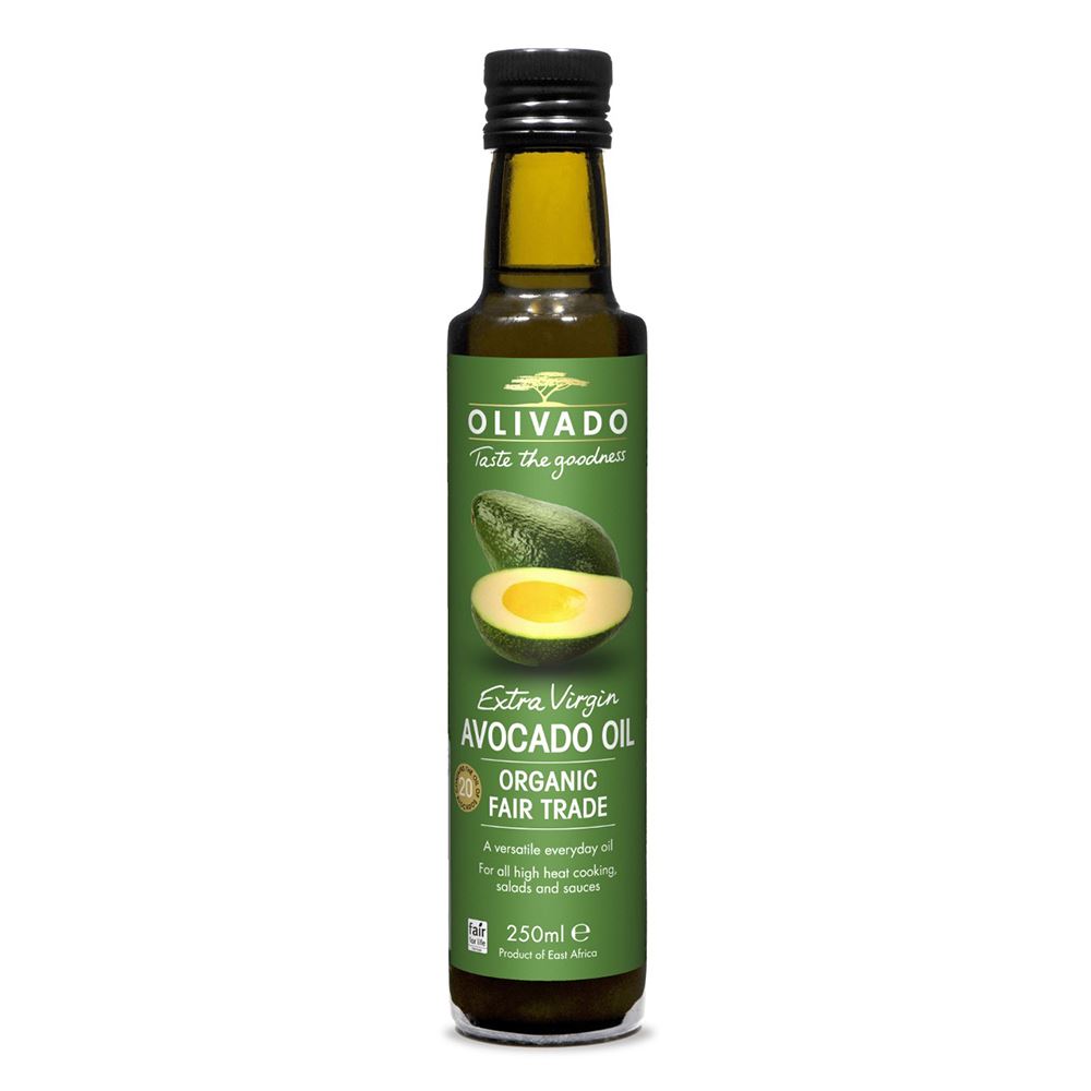 Olivado Organic Fairtrade Extra Virgin Avocado Oil 250ml
