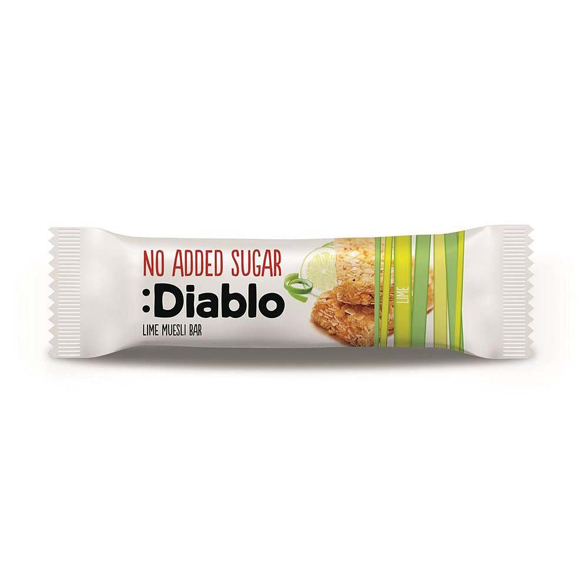 Diablo Sugar Free Lime Muesli Bar 30g