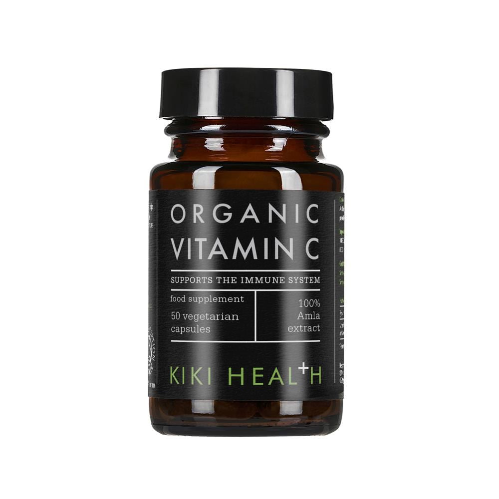 KIKI Health Organic Vitamin C 50 Vegicaps