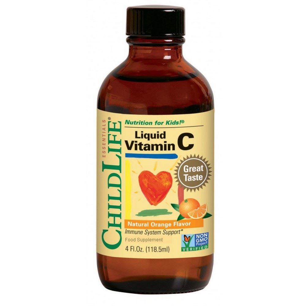 Child Life ssential Vitamin C Orange 120ml Glass