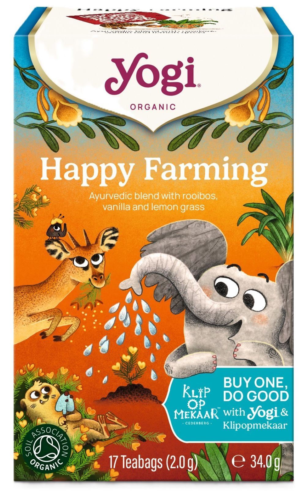Yogi Tea Happy Farming 17bags - 2 Pack