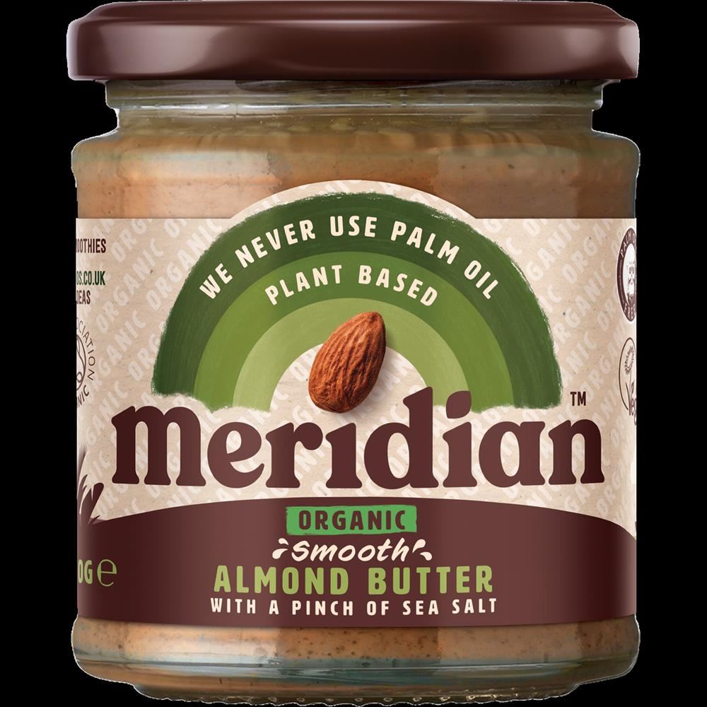 Meridian Organic Almond Butter with Salt 170g