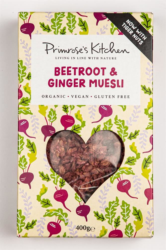 Primroses Kitchen Beetroot and Ginger Muesli 300g