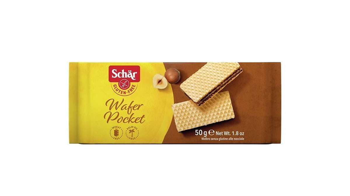 Schar Gluten Free Wafer Pocket 50g - 20 Pack
