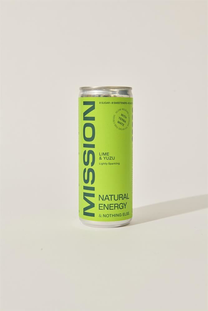 Mission Natural Energy Lime + Yuzu 250ml - 6 Pack