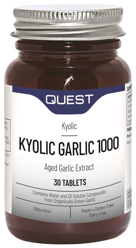 Quest KYOLIC GARLIC EXTRACT 1000mg 30 Tablets
