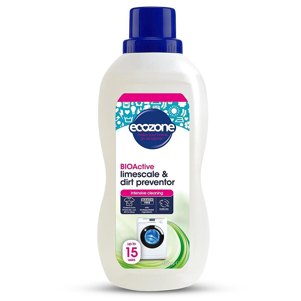 Ecozone BioActive limescale and dirt preventor 750ml