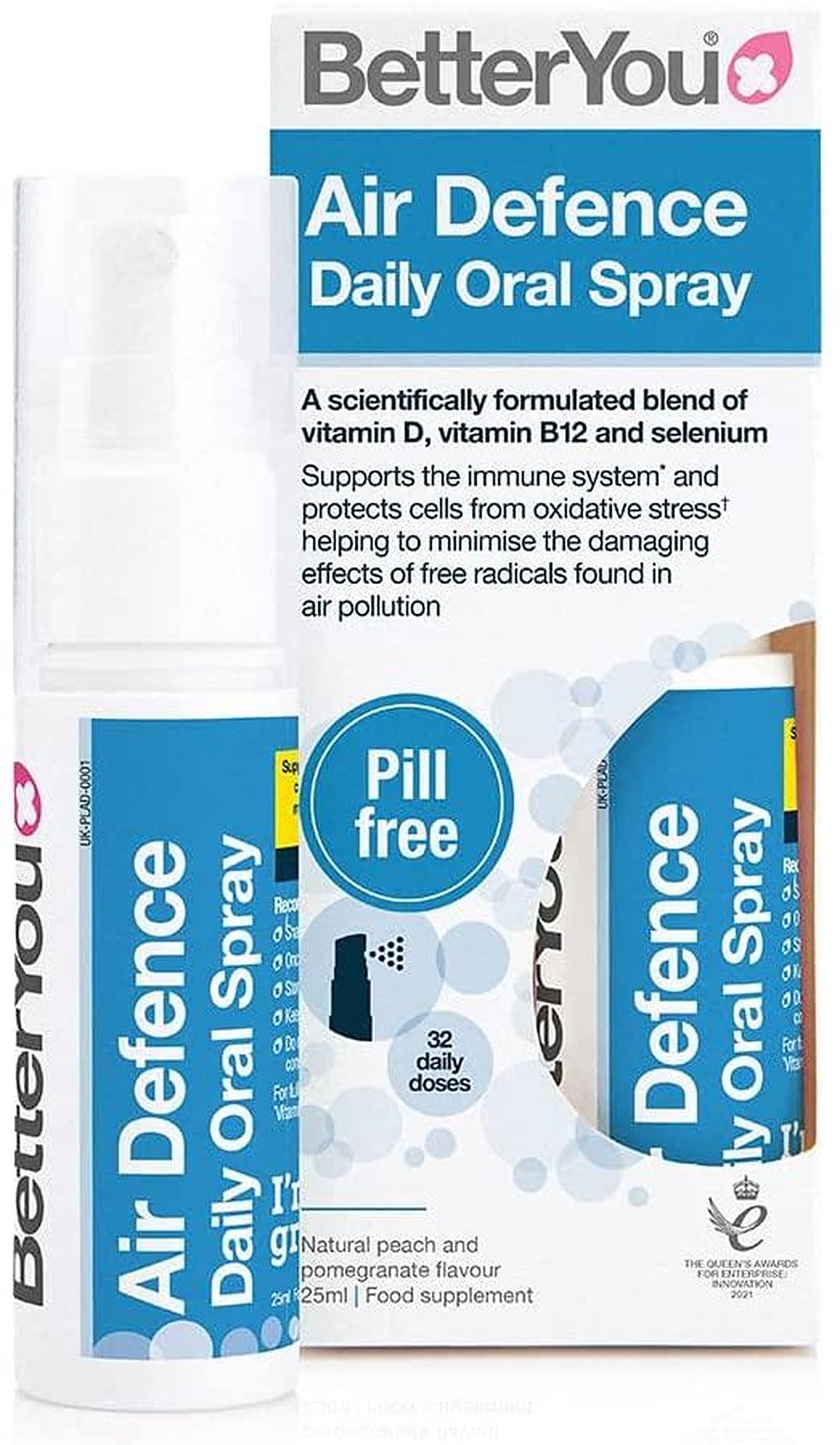 BetterYou Air Defence Daily Oral Spray - 25ml