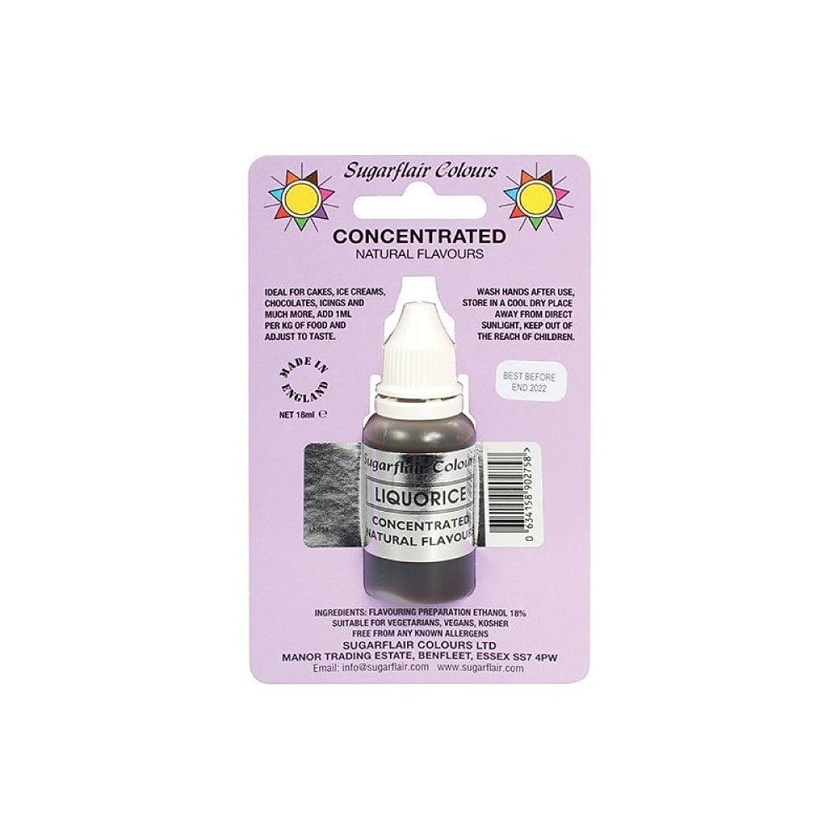 Sugarflair Concentrated NATURAL Food Flavours - 18ml - image 38