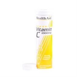 HealthAid Vitamin C 1000mg Effervescent (Lemon Flavour) 20 Tablets