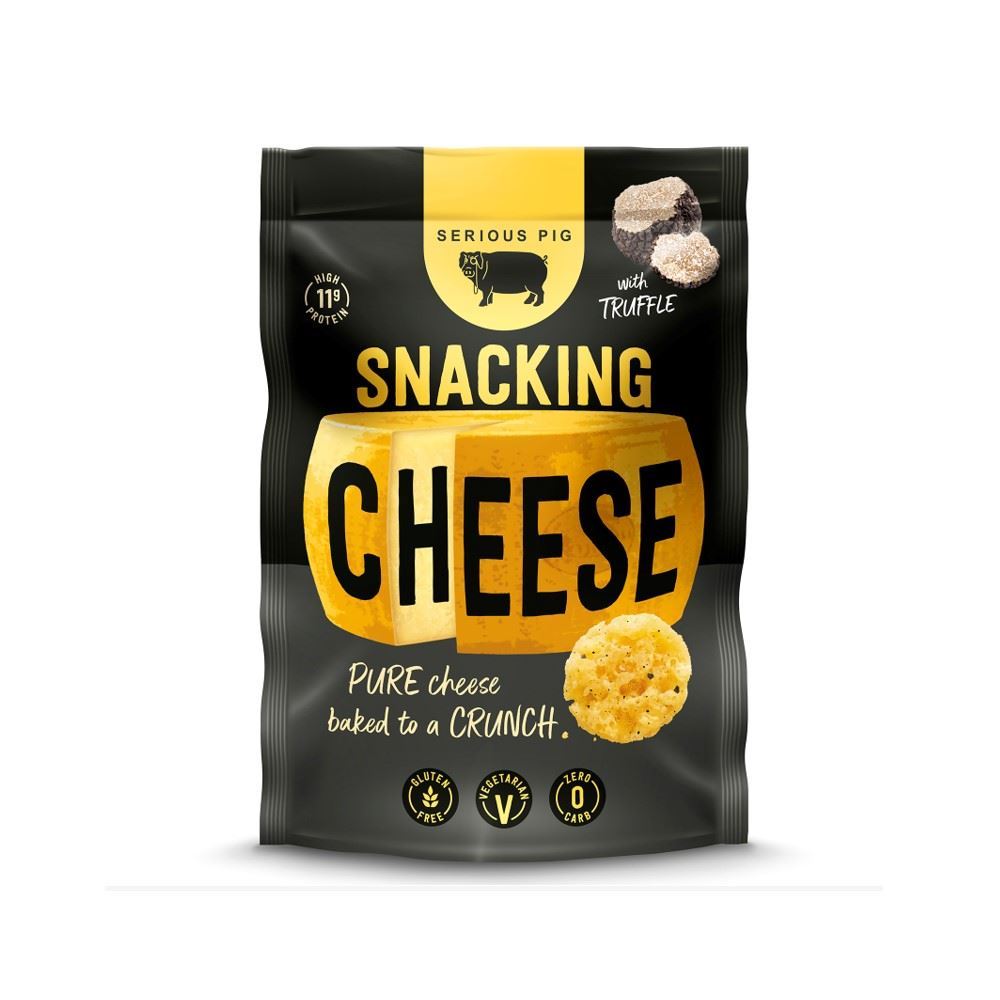 Serious Pig Snacking Cheese with Truffle 24g - 12 Pack