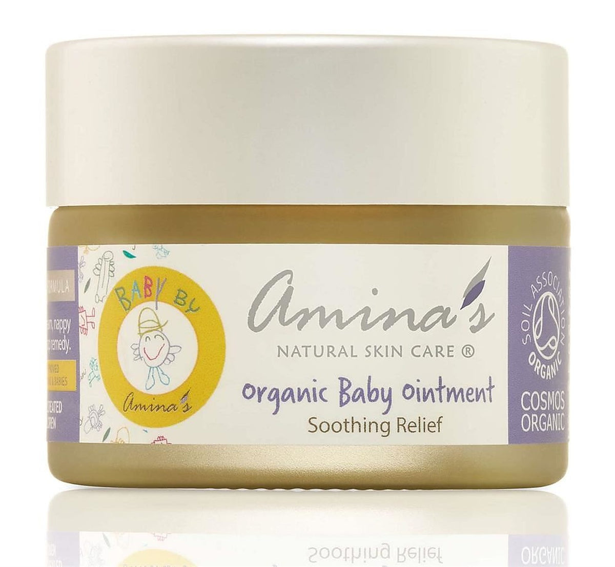 Amina's Natural Skincare Organic Baby Ointment for Nappy Rash 50ml