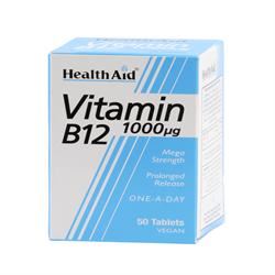 HealthAid Vitamin B12 1000Ug 50 Tablets