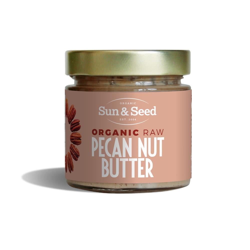 Sun and Seed Organic Raw Pecan Butter 200g