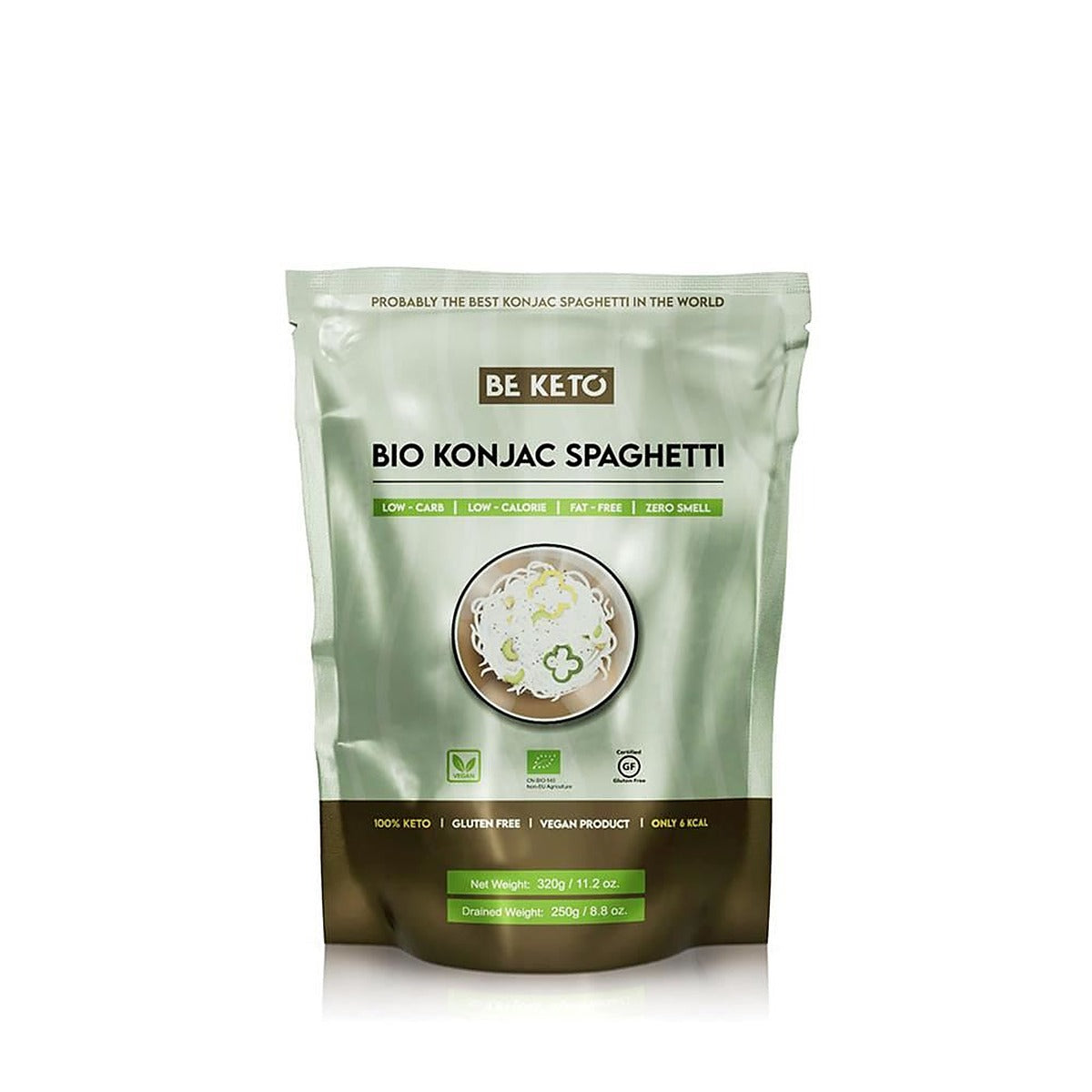BeKeto Organic Keto Konjac Pasta Spaghetti 320g