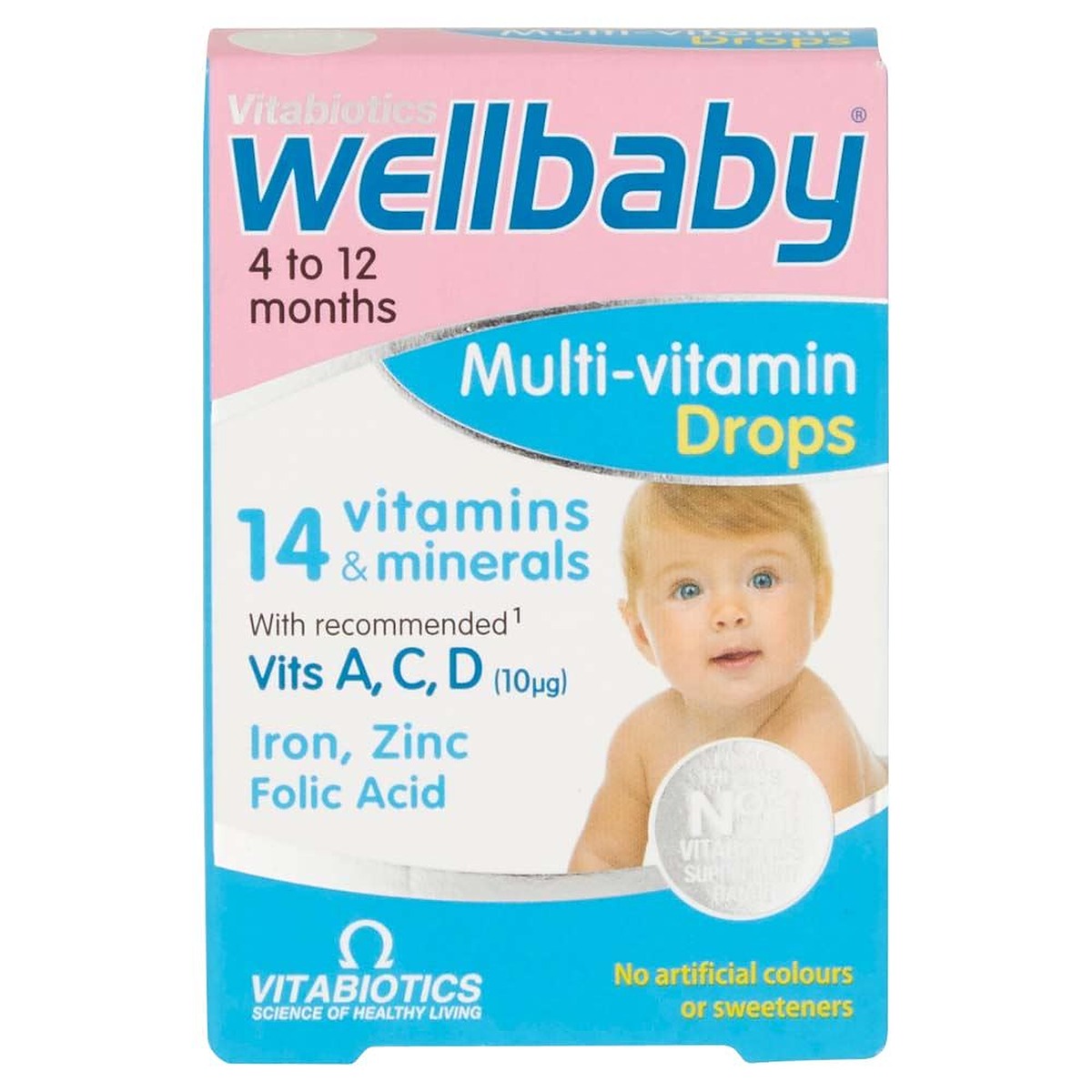 Vitabiotics WellBaby Multi-Vitamin Drops - 30ml - image 2