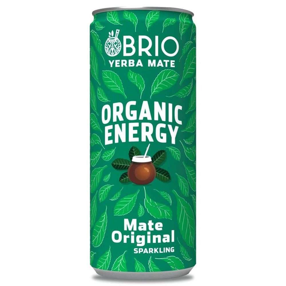 Brio Mate Organic Energy Drink Original 250ml - 6 Pack