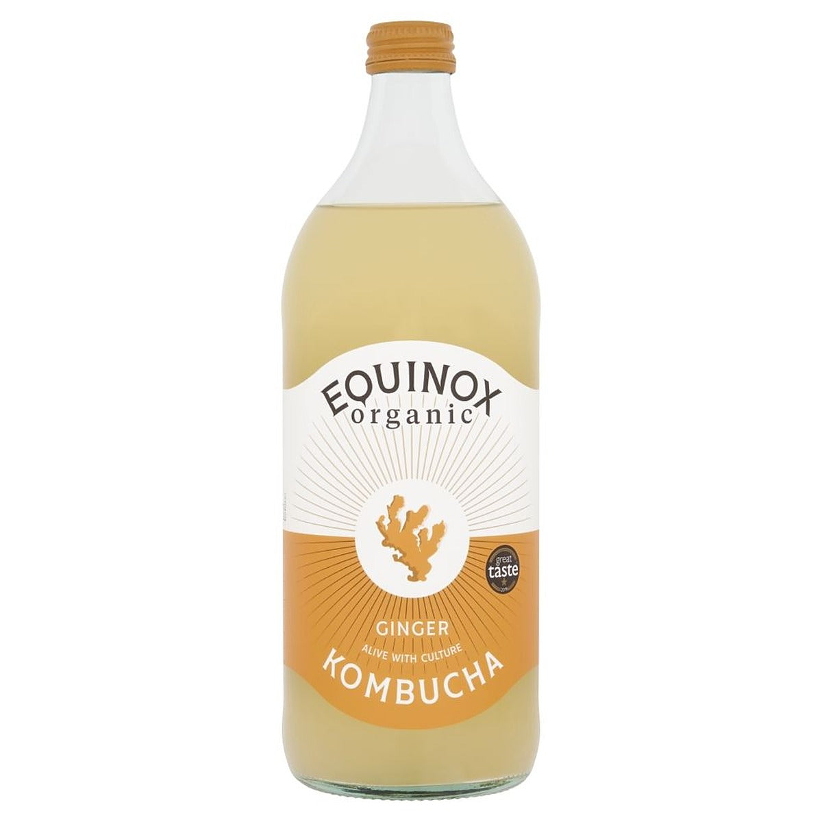 Equinox Kombucha Equinox Organic Ginger Kombucha 750ml