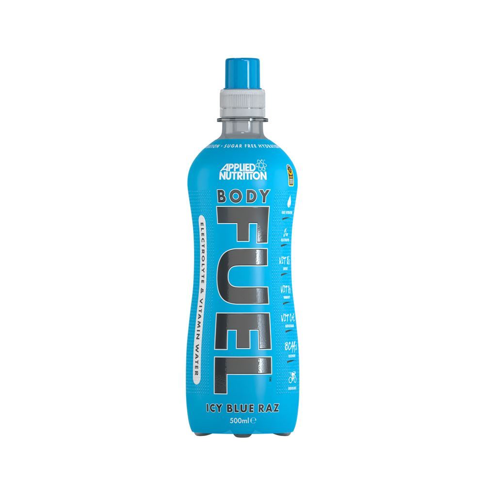 Body Fuel Blue Raz Hydration & Vitamin Water 500ml - 12 Pack