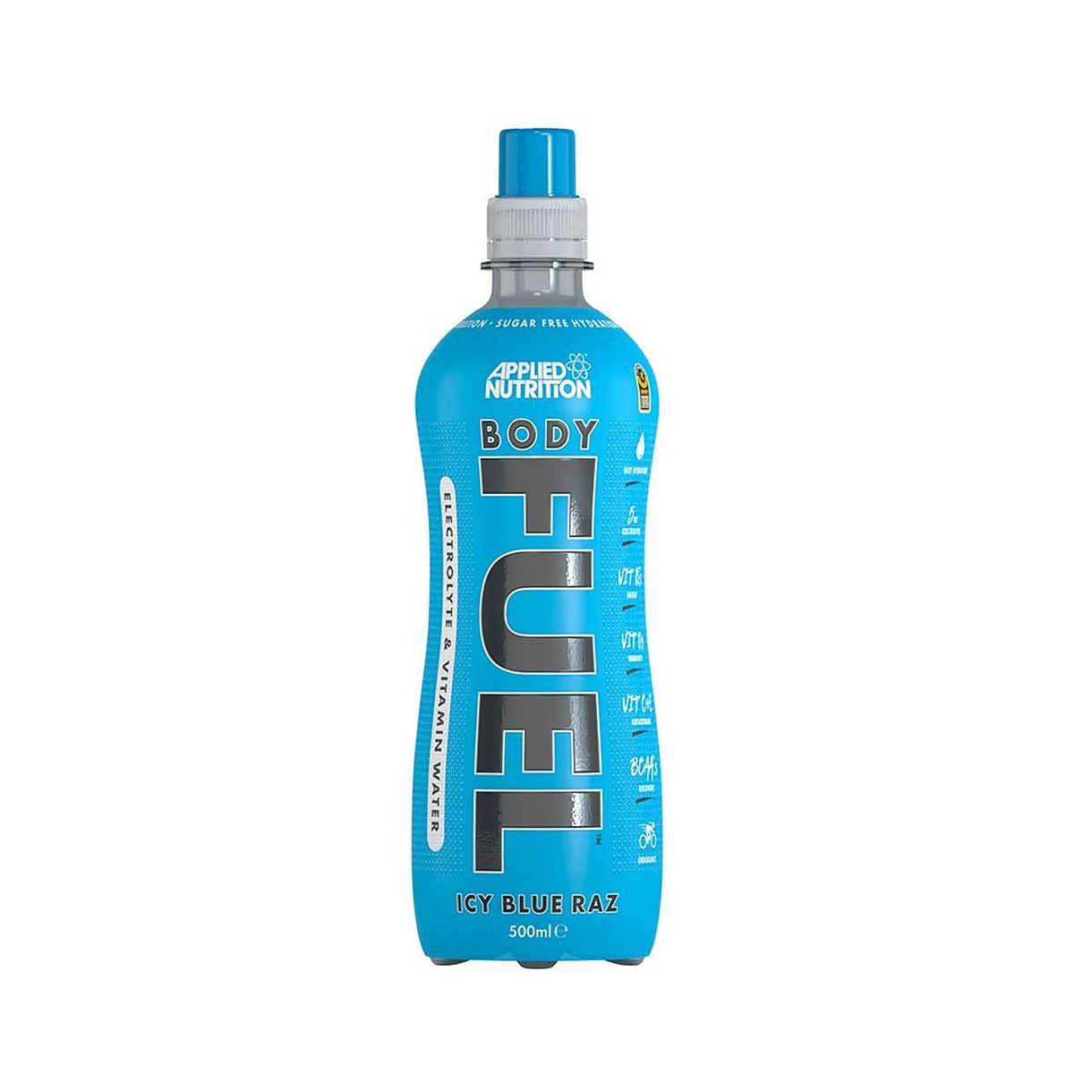 Body Fuel Blue Raz Hydration & Vitamin Water 500ml - 12 Pack