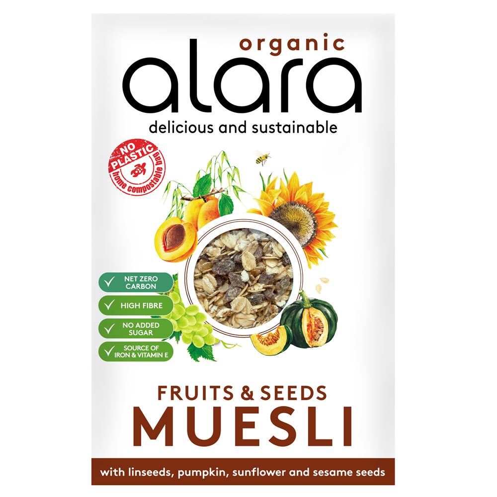 Alara Fruits and Seeds Muesli Organic 650g