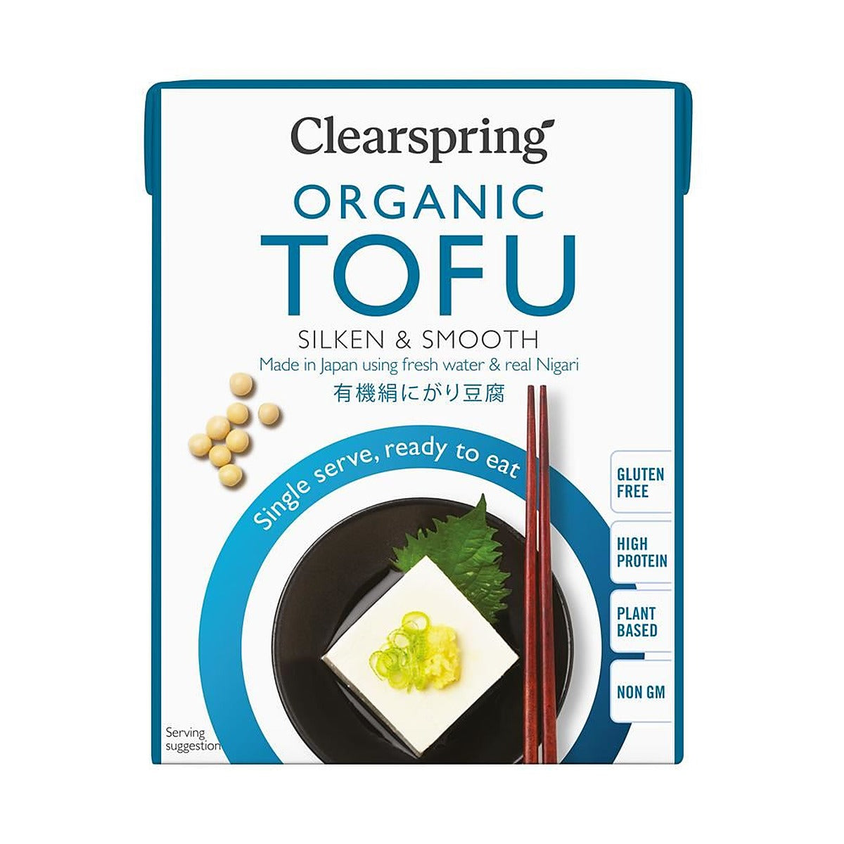 Clearspring Organic Japanese Tofu - Silken & Smooth 200g