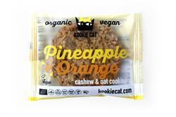 Kookie Cat Pineapple & Orange Cookie 55g - 12 Pack