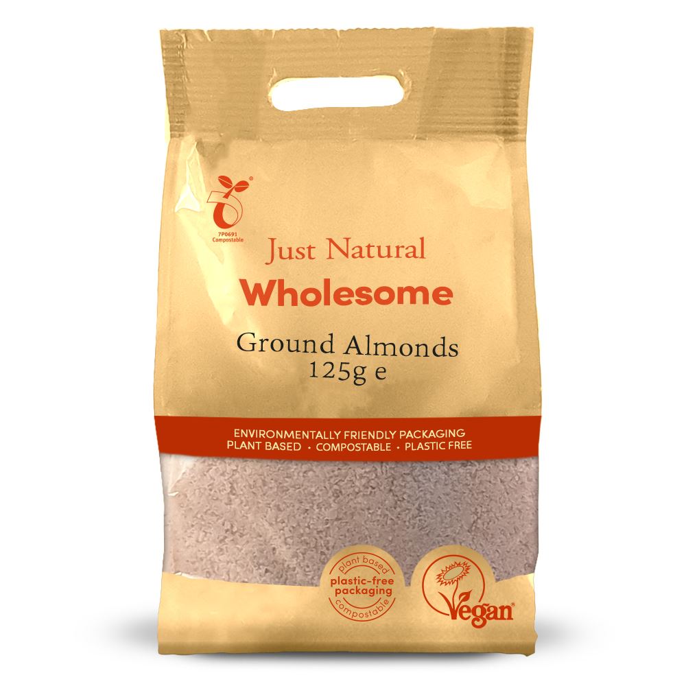 Just Natural Wholesome Ground Almonds 125g